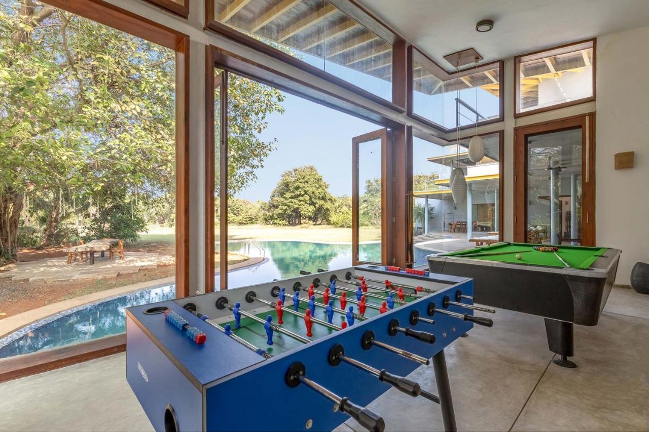 Jay House By Stayvista - Leisure Oasis With Pool, Snooker, Table Tennis & Foosball Fun Alībāg Exterior photo